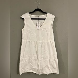 Flowy White Summer Dress